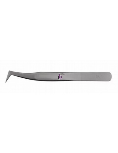 Tweezers for eyelash extensions, beak shape 120mm