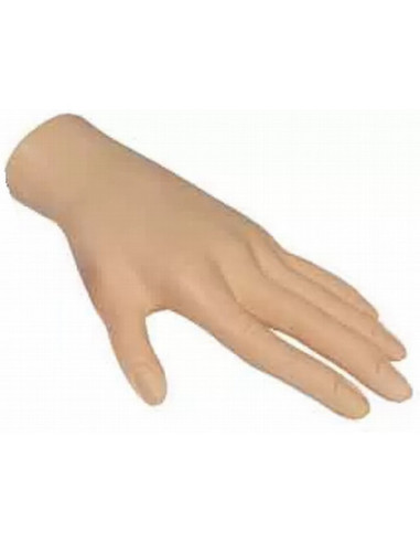 Manekens - roka manikīra apmācību praksei