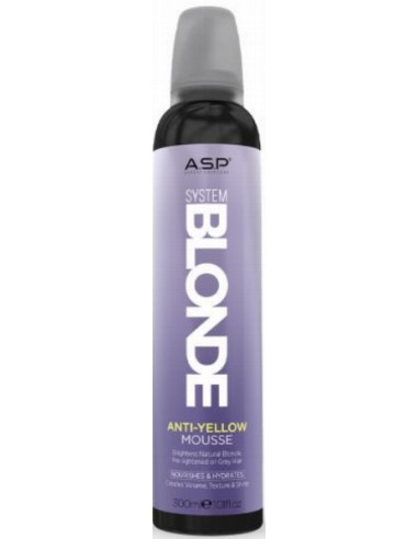 Affinage System Blonde Anti Yellow Violet Styling Mousse 300ml