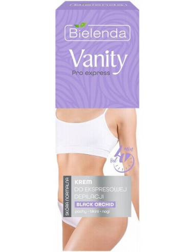 VANITY Pro Krēms depilācijai BLACK ORCHID, normālai ādai ( bikini, paduses ) 75ml