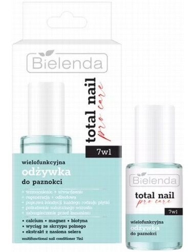 TOTAL NAIL PRO CARE Multifunctional nail conditioner 7in1, 10ml
