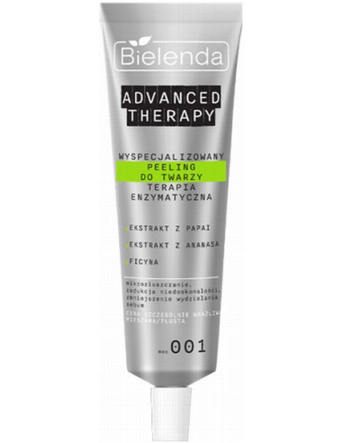 ADVANCED THERAPY Pīlings sejas kopšanai 001, enzīmterapija 30ml