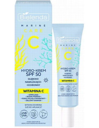 C MARINE CARE Hydro-cream deeply moisturing and protective SPF50, 40ml