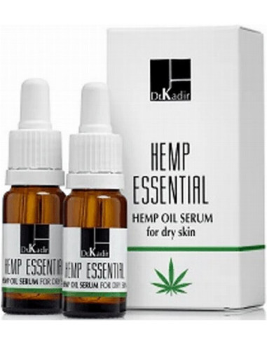 HEMP ESSENTIAL Mitrinošs serums sausai ādai 2x10ml