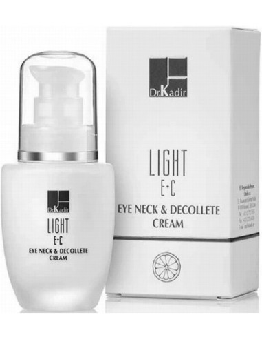 LIGHT E+C Eye, Neck and Decollete Cream 30ml