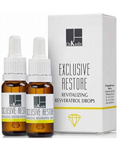 EXCLUSIVE RESTOTRE Skin Revitalizing Resveratrol Drops Eliksir 2x10ml
