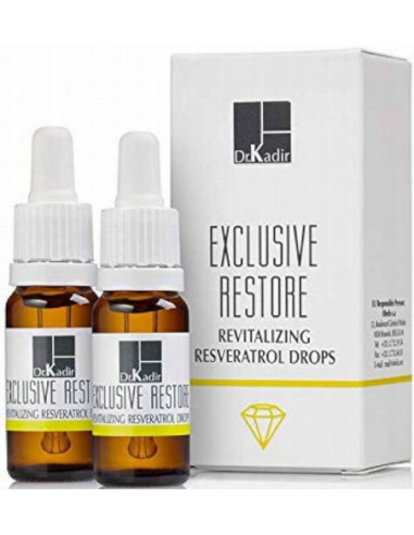 EXCLUSIVE RESTOTRE Skin Revitalizing Resveratrol Drops Eliksīrs 2x10ml