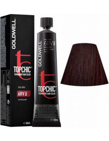 Goldwell Topchic стойкая краска для волос 60 ml 6RV