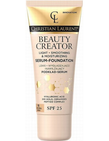 CHRISTIAN LAURENT Beauty Creator foundation serum SPF25 Nr15, 30ml