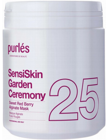 Purles 25 - SensiSkin GARDEN CEREMONY Sweet Red Berry Alginate Mask 700ml