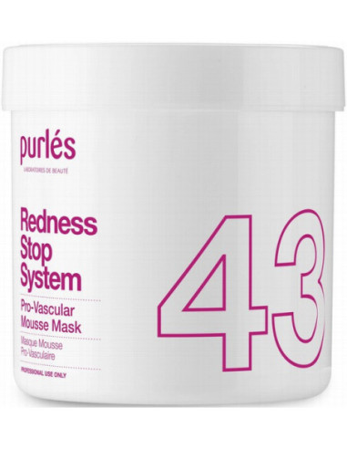 Purles 43 - REDNESS STOP SYSTEM Pro-Vascular Mousse Mask 300ml