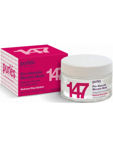 Purles 147 - REDNESS STOP SYSTEM Pro-Vascular Mousse Mask 300ml