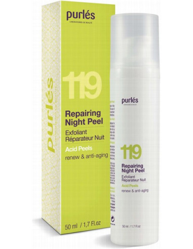 Purles 119 - ACID PEELS Home Care Acid Peel Repairing Night Peel Renew & Anti Aging 50ml