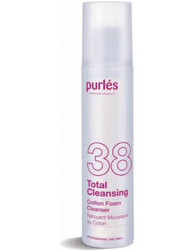 Purles 129 - TOTAL CLEANSING Хлопковая пенка для умывания, нежное удаление макияжа и увлажнение 200мл