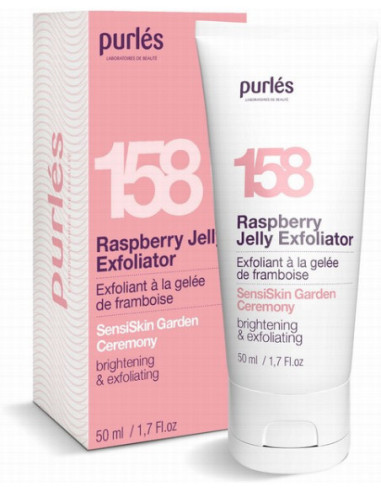 Purles 30 - SensiSkin GARDEN CEREMONY Raspberry Jelly Exfoliator Brightening & Exfoliating 50ml