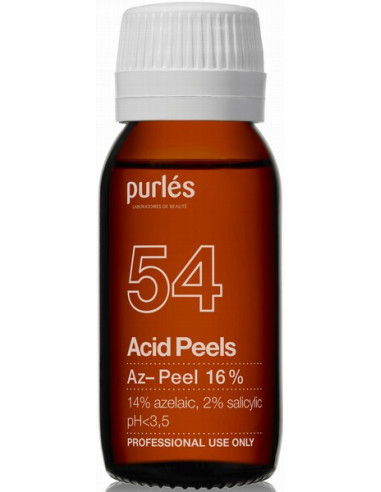 Purles 54 - ACID PEELS Az-Peel 16% Intensive Care For Acne & Rosacea 30ml