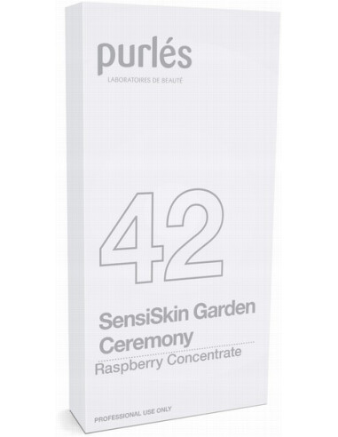 Purles 42 - SensiSkin GARDEN CEREMONY Концентрат малины для чувствительной кожи, успокаивающий и укрепляющий 10х2мл