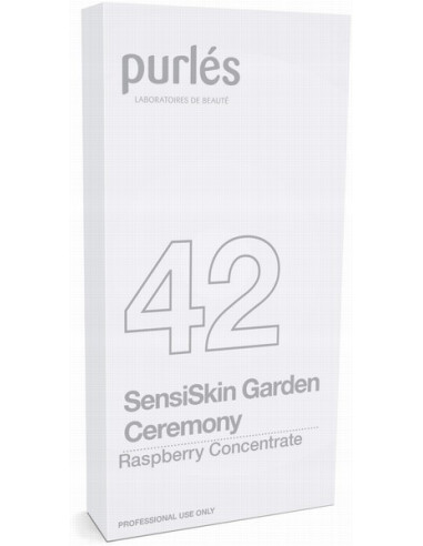 Purles 42 - SensiSkin GARDEN CEREMONY Raspberry Concentrate For Sensitive Skin Soothing & Strenghtening 10x2ml