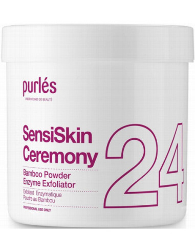 Purles 24 - SensiSkin GARDEN CEREMONY Bamboo Powder Enzyme Exfoliator 300ml