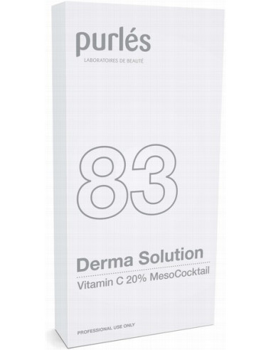 Purles 83 - DERMA SOLUTION Vitamin C Mesococktail Intensive Brightening Serum 10x5ml