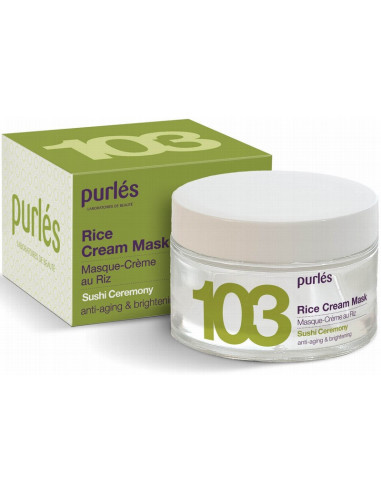 Purles 103 - SUSHI CEREMONY Рисовая крем-маска для сухой и стареющей кожи 50мл