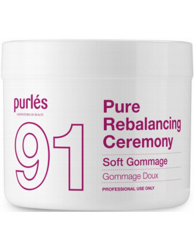 Purles 91 - PURE REBALANCING CEREMONY Soft Gommage For Oliy Combination And Dehydrated Skin 200ml