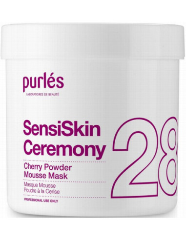 Purles 28 - SensiSkin GARDEN CEREMONY Cherry Powder Mousse Mask Rejuvenating Skin Care 300ml