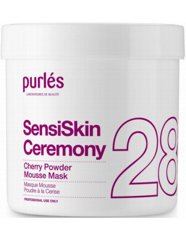 Purles 28 - SensiSkin GARDEN CEREMONY Маска-мусс с вишнёвой пудрой, омолаживающий уход за кожей 300мл