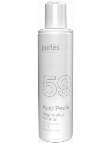 Purles 59 - ACID PEELS Degreasing Solution Pre-Exfoliation Preparation 200ml