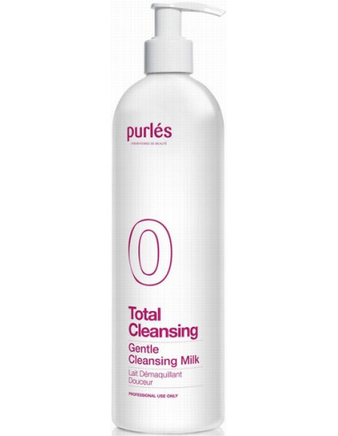 Purles 0 - TOTAL CLEANSING Нежное очищающее молочко для ежедневного ухода за кожей 500мл