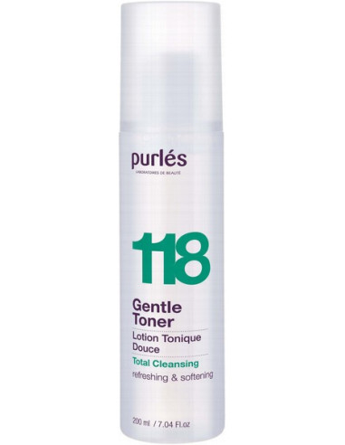 Purles 118 - TOTAL CLEANSING Gentle Toner Refreshing & Softening 200ml