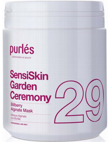 Purles 29 - SensiSkin GARDEN CEREMONY Billberry Alginate Mask Soothining Mask For All Skin Types 700ml