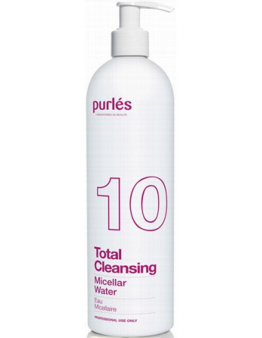 Purles 10 - TOTAL CLEANSING Мицеллярная вода Успокаивающая и освежающая 500мл