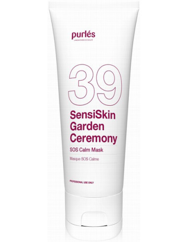 Purles 39 - SensiSkin GARDEN CEREMONY SOS Calm Mask Skin Soothing & Regenerating Treatment After Invasive Treatments 200ml