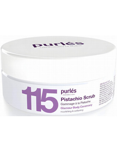 Purles 115 - GLAMOUR BODY CEREMONY Pistachio Scrub Nourishing & Softening 160ml