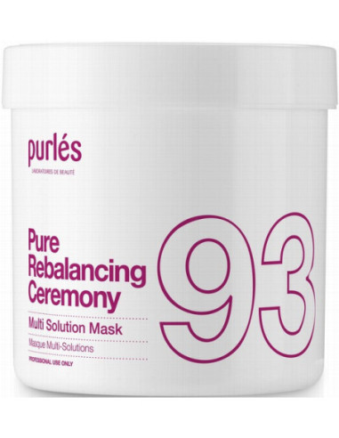 Purles 93 - PURE REBALANCING CEREMONY Маска восстанавливающая баланс для проблемной кожи 200мл