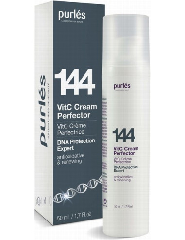 Purles 144 - DNA PROTECTION EXPERT Vit C Крем осветляющий и антивозрастной 50мл