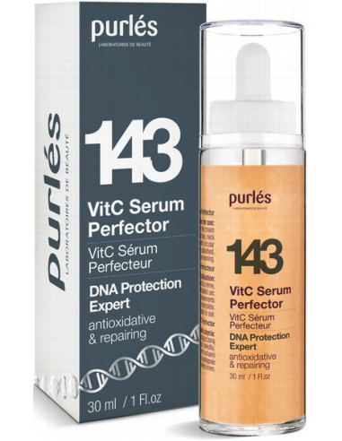 Purles 143 - DNA PROTECTION EXPERT Сыворотка-перфектор Vit C для зрелой кожи 30мл