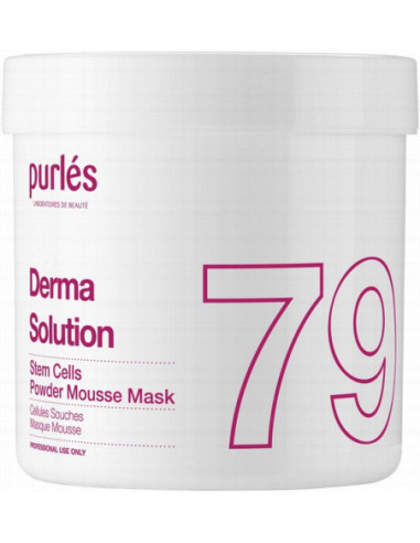 Purles 79 - DERMA SOLUTION Омолаживающая маска-мусс с порошком стволовых клеток 300мл