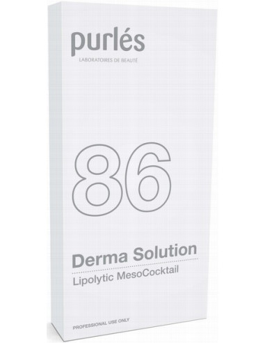 Purles 86 - DERMA SOLUTION Липолитический мезококтейль Формула сжигания жира 10х5мл