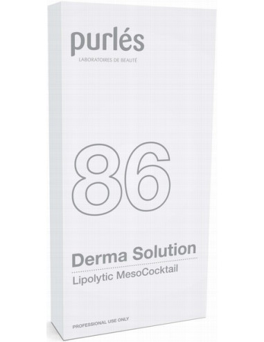 Purles 86 - DERMA SOLUTION Lipolītiskais mezoterapijas kokteilis 10x5ml