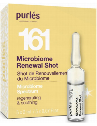 Purles 161 - MICROBIOME SPECTRUM Microbiome Renewal Shot Regenerating & Soothing Treatment 5x2ml