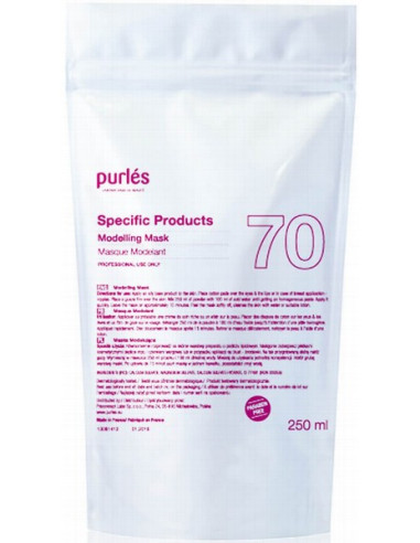 Purles 70 - SPECIFIC PRODUCTS Modelling Mask Revitalizing Facial And Chest Care Treatment Self-Warming 250ml