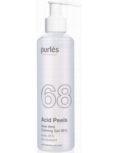 Purles 68 - ACID PEEL Успокаивающий гель 98% алоэ вера, успокаивающий увлажнение после инвазивных процедур 200мл