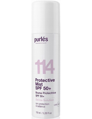 Purles 114 - DERMA SOLUTION Защитный спрей SPF 50+ 150мл