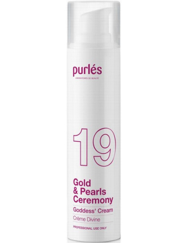 Purles 19 - GOLD & PEARLS CEREMONY Goddess Cream Anti Aging & Firming 50ml