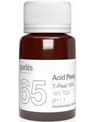 Purles 65 - ACID PEELS T-Peel 15% TCA Deep Exfoliating Solution 30ml
