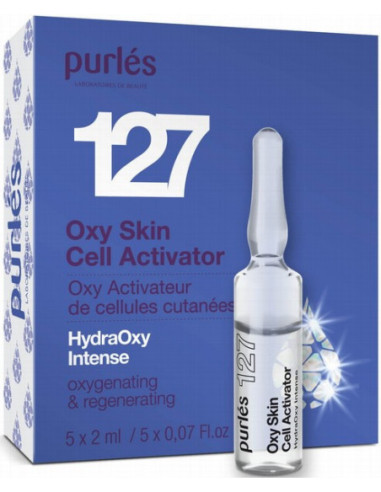 Purles 127 - HYDRAOXY INTENSE Oxy Skin Cell Activator Intensive Regeneration For Mature Skin 5x2ml