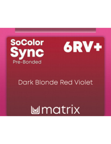 SOCOLOR SYNC Pre-Bonded 6RV+ 90ml