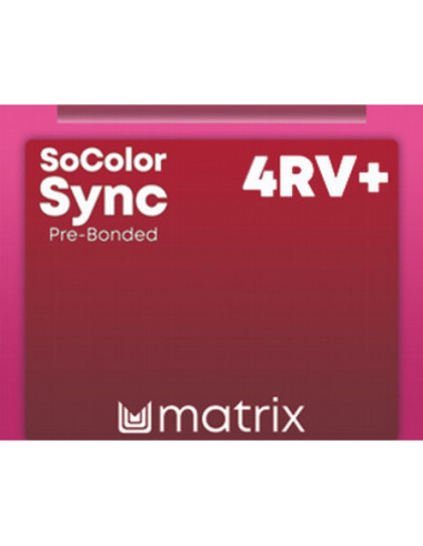 SOCOLOR SYNC Pre-Bonded 4RV+ 90ml
